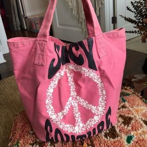 Pink Juicy Couture tote
